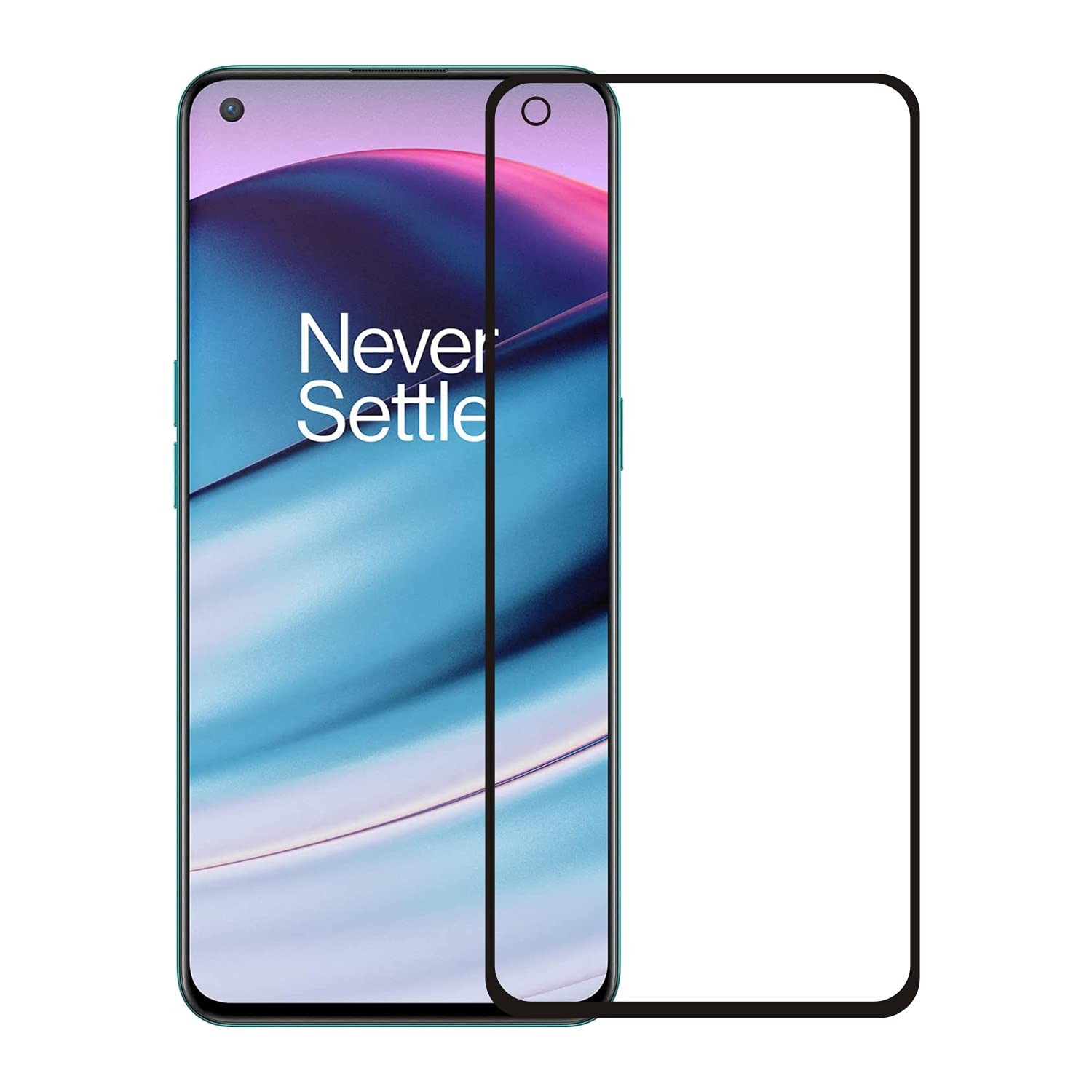 For OnePLus NFord 2  / NFord CE Edge to Edge Tempered Glass Screen Protector Guard