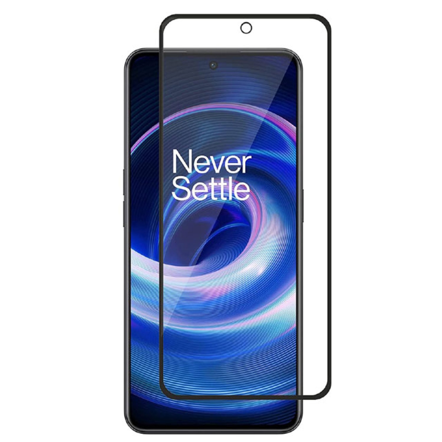 For OnePlus 10T Edge to Edge Tempered Glass Screen Protector Guard